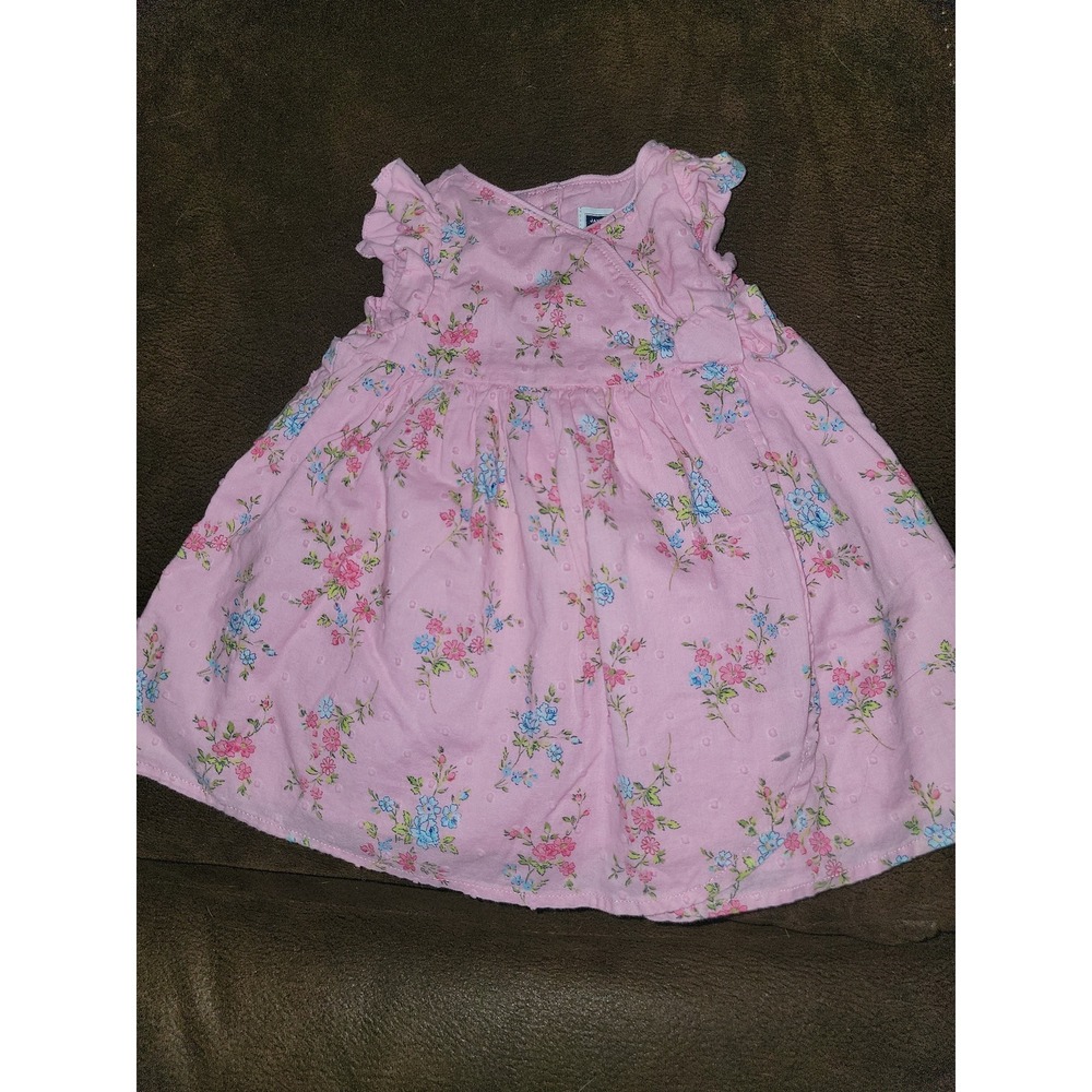 Janie and jack spring floral Easter dress size 0 3 months